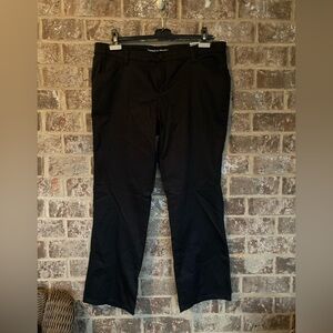 Genuine Dickies Women Black Pants Jeans Relaxed Cotton Spandex Straight 12P NWT